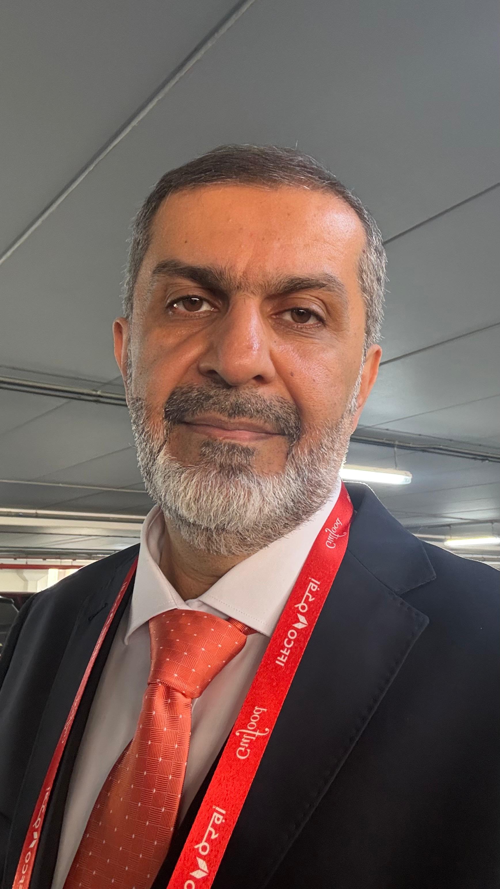 Portrait of Farshid Heydari, Chairman of Golden Jubilee Trading LLC
