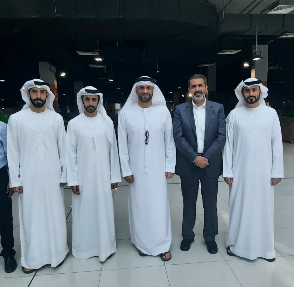 A second group posing together indoors